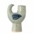 Bloomingville - Trudy Candlestick, Blue, Stoneware (82060864) thumbnail-1