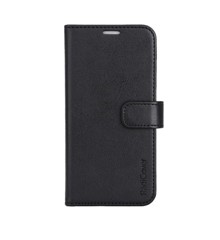 RadiCover - Radiation Protection Wallet Vegan Leather iPhone 15 PRO Flipcover Black PU