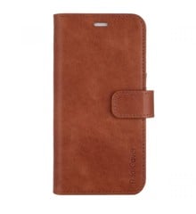 RadiCover - Radiation Protection Wallet Vegan Leather 2in1 iPhone 14 Exclusive Brown