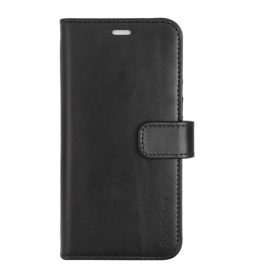 RadiCover - Radiation Protection Wallet Vegan Leather 2in1 iPhone 14 PRO Exclusive Black