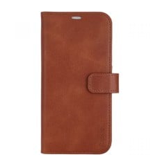 RadiCover - Radiation Protection Wallet Vegan Leather 2in1 iPhone 14 PLUS Exclusive Brown