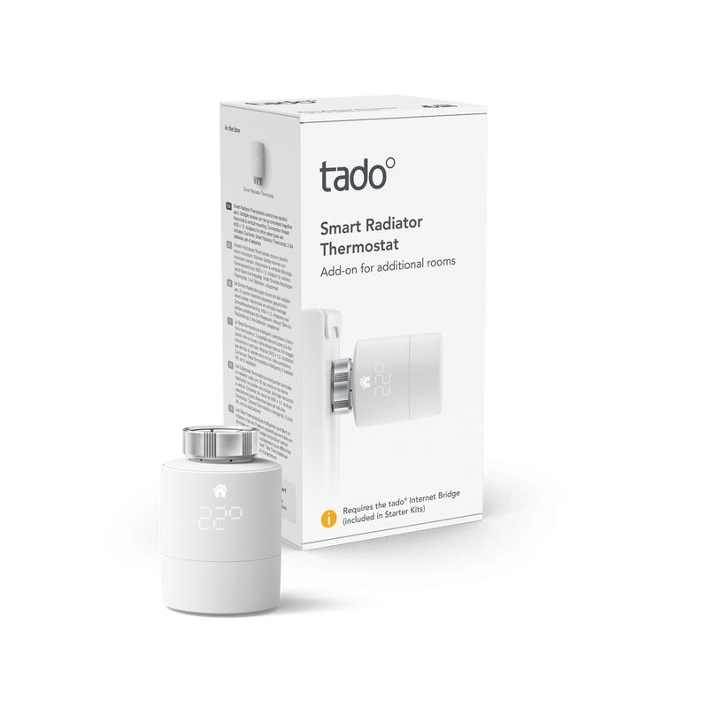 Tado - Smart Radiator Thermostat x 1 Single pack - Elektronikk