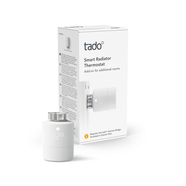 Tado - Smart Radiator Thermostat x 1 Single pack