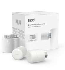 Tado - Smart Radiator Thermostat x 4 Quattro Pack