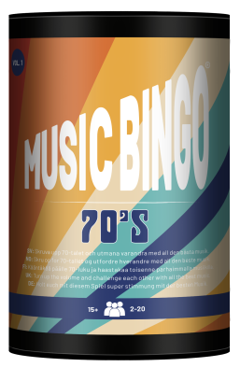 Music Bingo - 70s, vol. 1