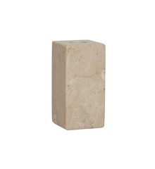 OYOY LIVING - Savi Square Marble Candlestick High - Off White