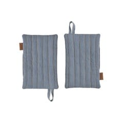 OYOY LIVING - Striped Denim Potholder - Set of 2 (L301122)