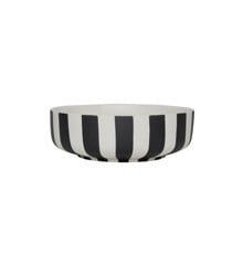 OYOY LIVING - Toppu Bowl Large - Black/White (L301190)