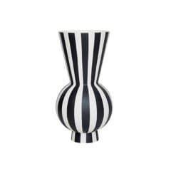 OYOY Living - Toppu Vase Round - Black & White