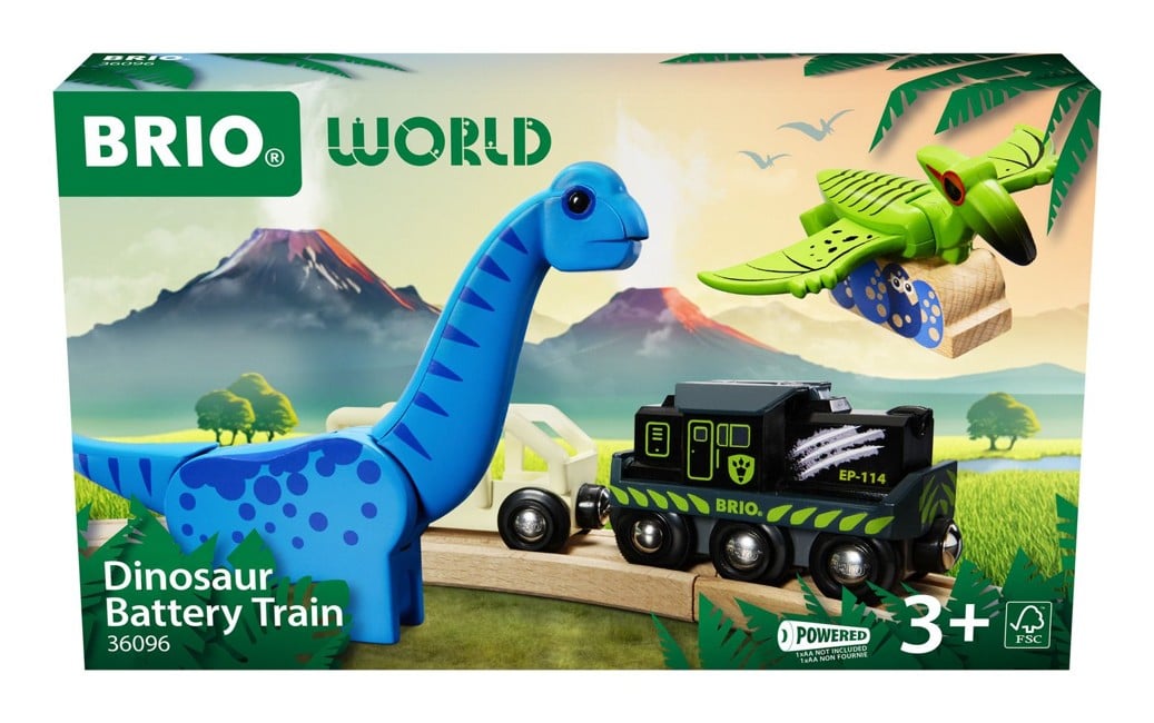 BRIO - Dinosaur Battery Train - 36096