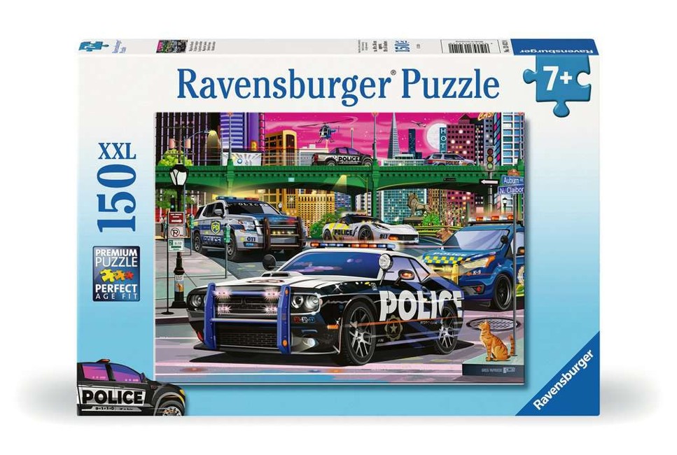 Ravensburger - Puzzle Police On Patrol 150p