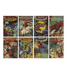 Spiderman Comic Book Coasters