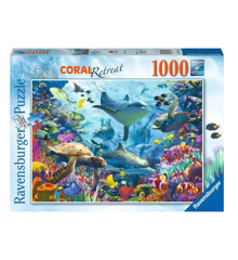 Ravensburger - Puslespil Coral Reef Retreat 1000 brikker