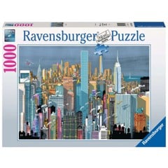 Ravensburger - Puslespil I Am New York 1000 brikker