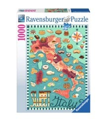 Ravensburger - Puzzle Map of Italy - Sweet 1000p