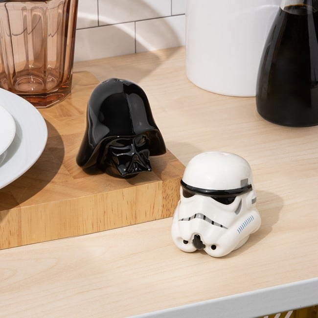 Darth Vader and Stormtrooper Salt and Pepper Shake