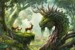 Ravensburger - Puslespil The Forest Dragon awakes 3000 brikker thumbnail-2