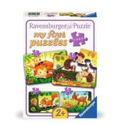 Ravensburger - Puslespil Forest Animal Fun 2/4/6/8 brikker