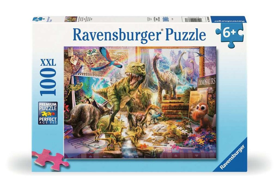 Ravensburger - Puzzle Dino Toys Come To Life 100p