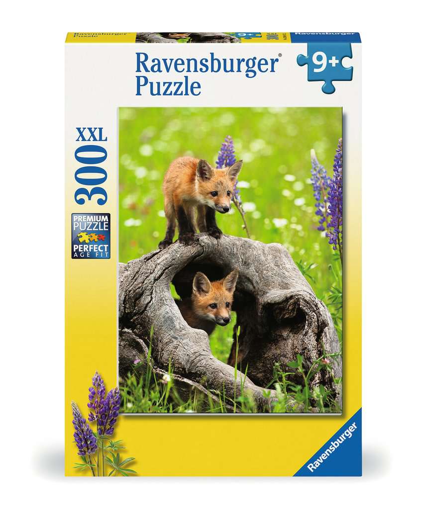 Ravensburger - Puzzle Curious Foxes 300p - Leker