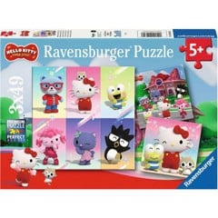 Ravensburger - Puslespil Hello Kitty Super Style 3x49 brikker