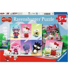 Ravensburger - Puzzle Hello Kitty Super Style 3x49p