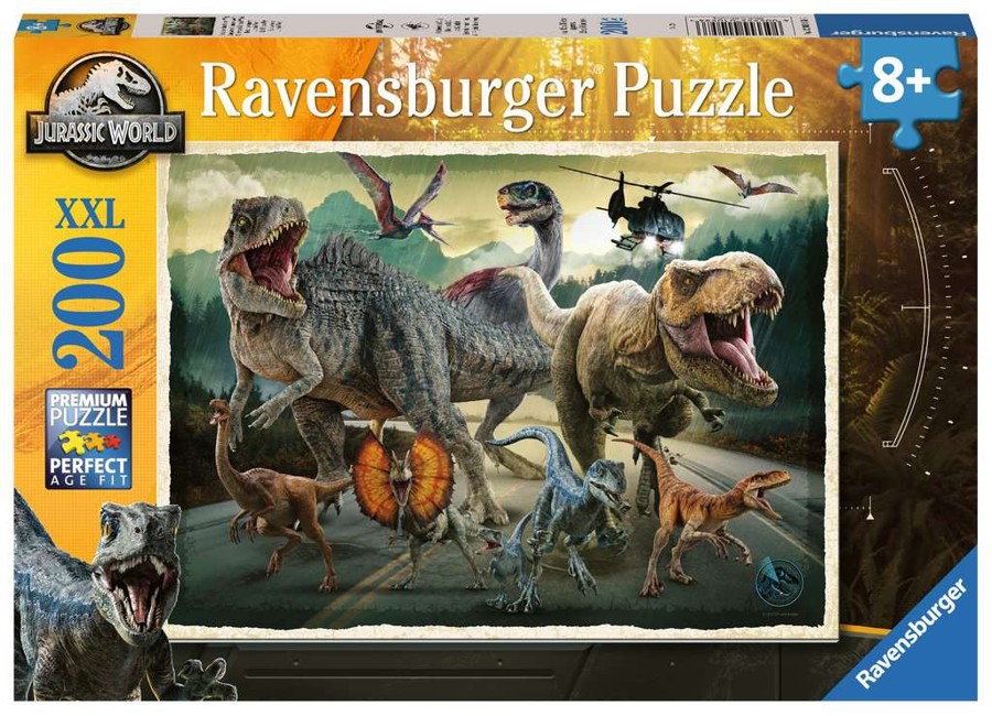 Ravensburger - Puslespil Jurassic World 200 brikker