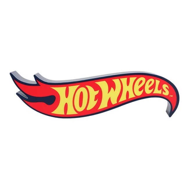 Hot Wheels Shaped Logo Light