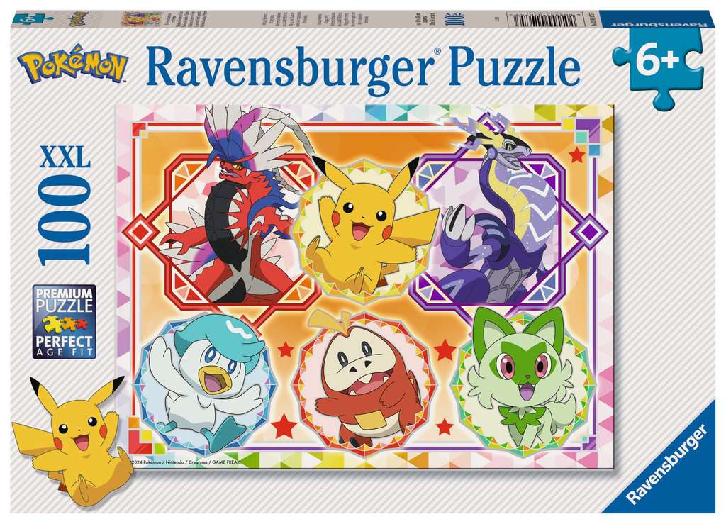 Ravensburger - Puzzle Pokémon 100p - Leker