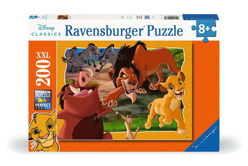 Ravensburger - Puzzle Lion King 200p - Leker