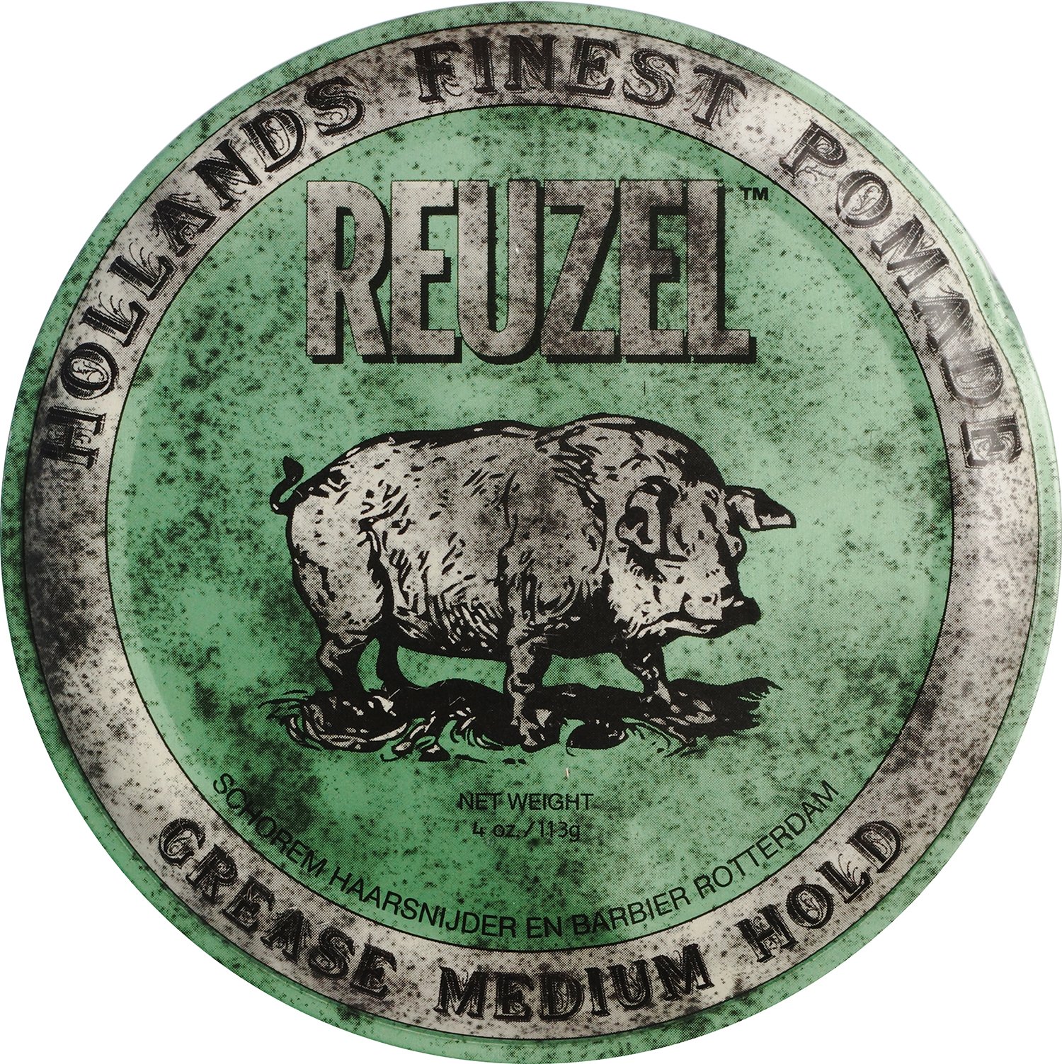 REUZEL - Green Grease Medium Hold Pomade 113 ml - Skjønnhet