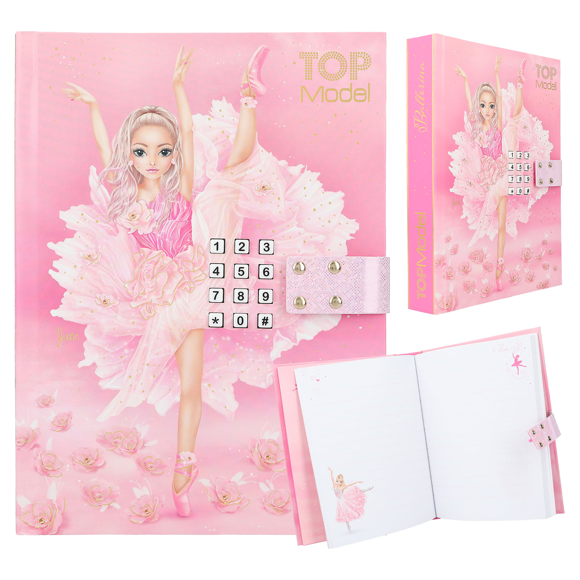 TOPModel - Diary With Code And Sound BALLET ( 0412712 ) - Leker