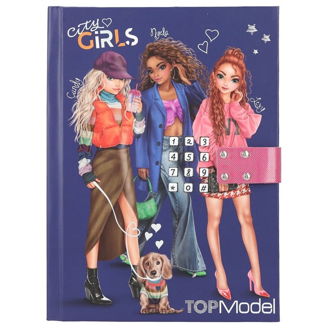 TOPModel - Diary With Code And Sound CITY GIRLS ( 0412711 )