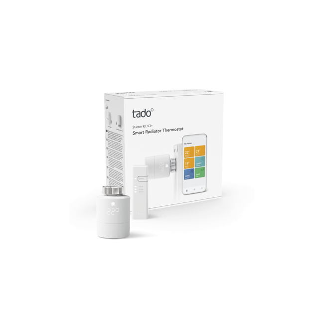 Tado - Smart Termostat Startpaket bridge & 2 Termostater - Bundle