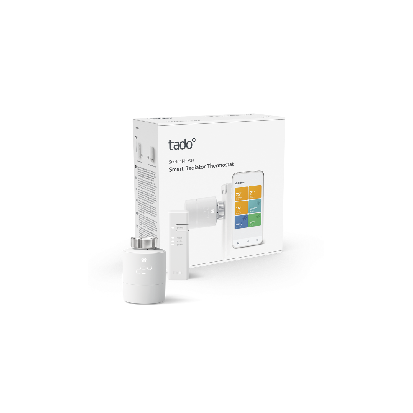 Tado - Smart Thermostat Starterkit bridge&2 Thermostats - Bundle - Elektronikk