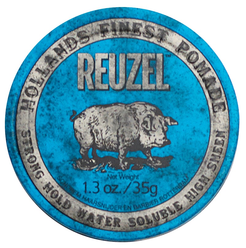 REUZEL - Blue Strong Hold Sheen Pomade 35 ml - Skjønnhet