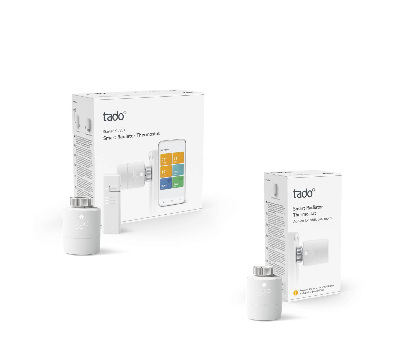 Tado - Smart Thermostat - Starter Kit&Thermostat - Bundle - Elektronikk