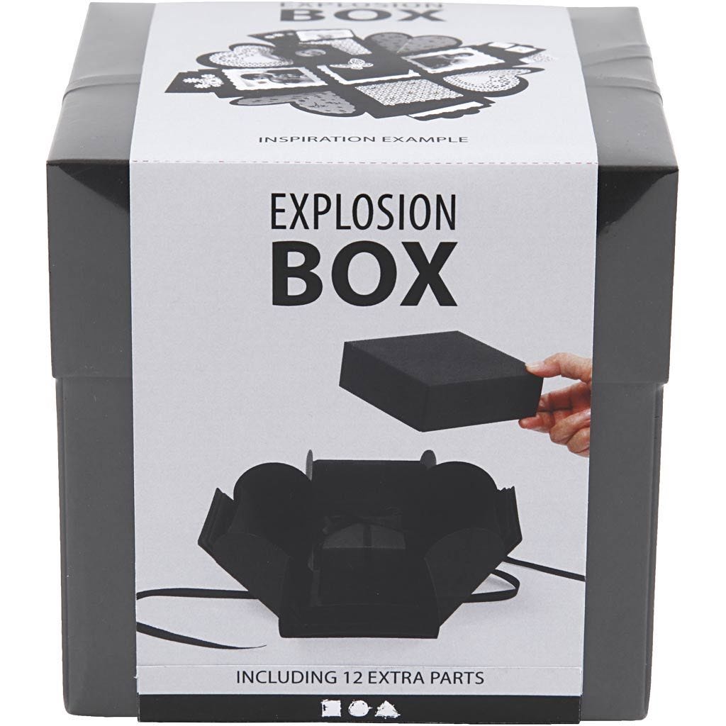 Explosion box - Black (25378) - Leker