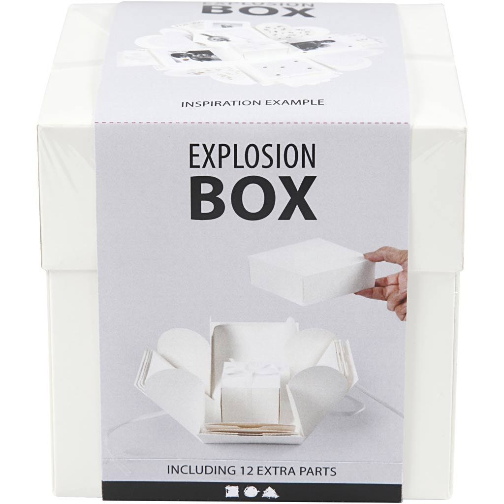 Explosion box - White (25379) - Leker