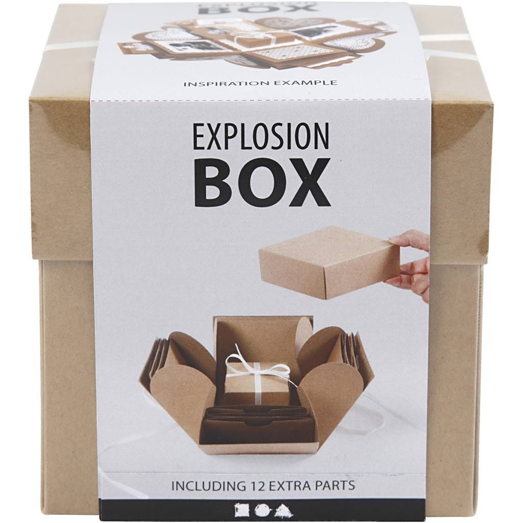 Explosion box - Brown (25380) - Leker