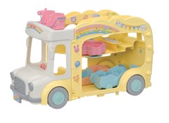 Sylvanian Families - Regnbue Sjov Børnehave Bus (5744)