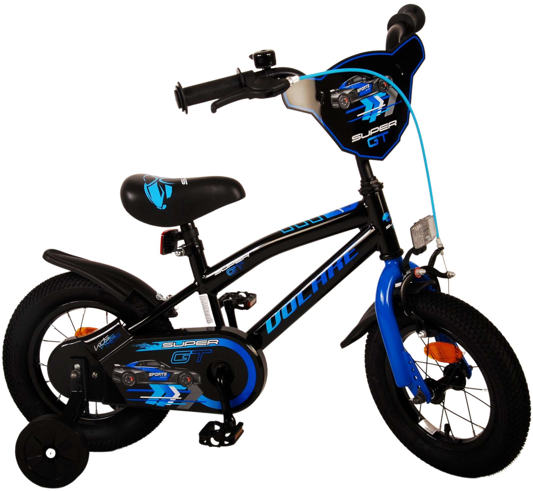 Volare - Children's Bicycle 12" - Super GT Blue (21180) - Leker