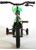 Volare - Children's Bicycle 12" - Sportivo Neon Green/Black (2030) thumbnail-3