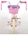 Volare - Children's Bicycle 12" - Ashley Pink (21271) thumbnail-8