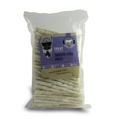 Treateaters - Tyggepinde Twisted stick white 500g