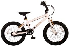 Volare - Children's Bicycle 18" - Cool Rider BMX White/Gold (21879)