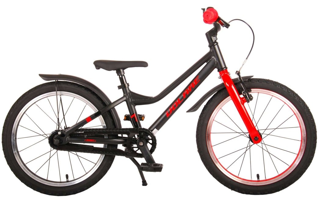 Volare - Children's Bicycle 18" - Blaster Black/Red (21870)