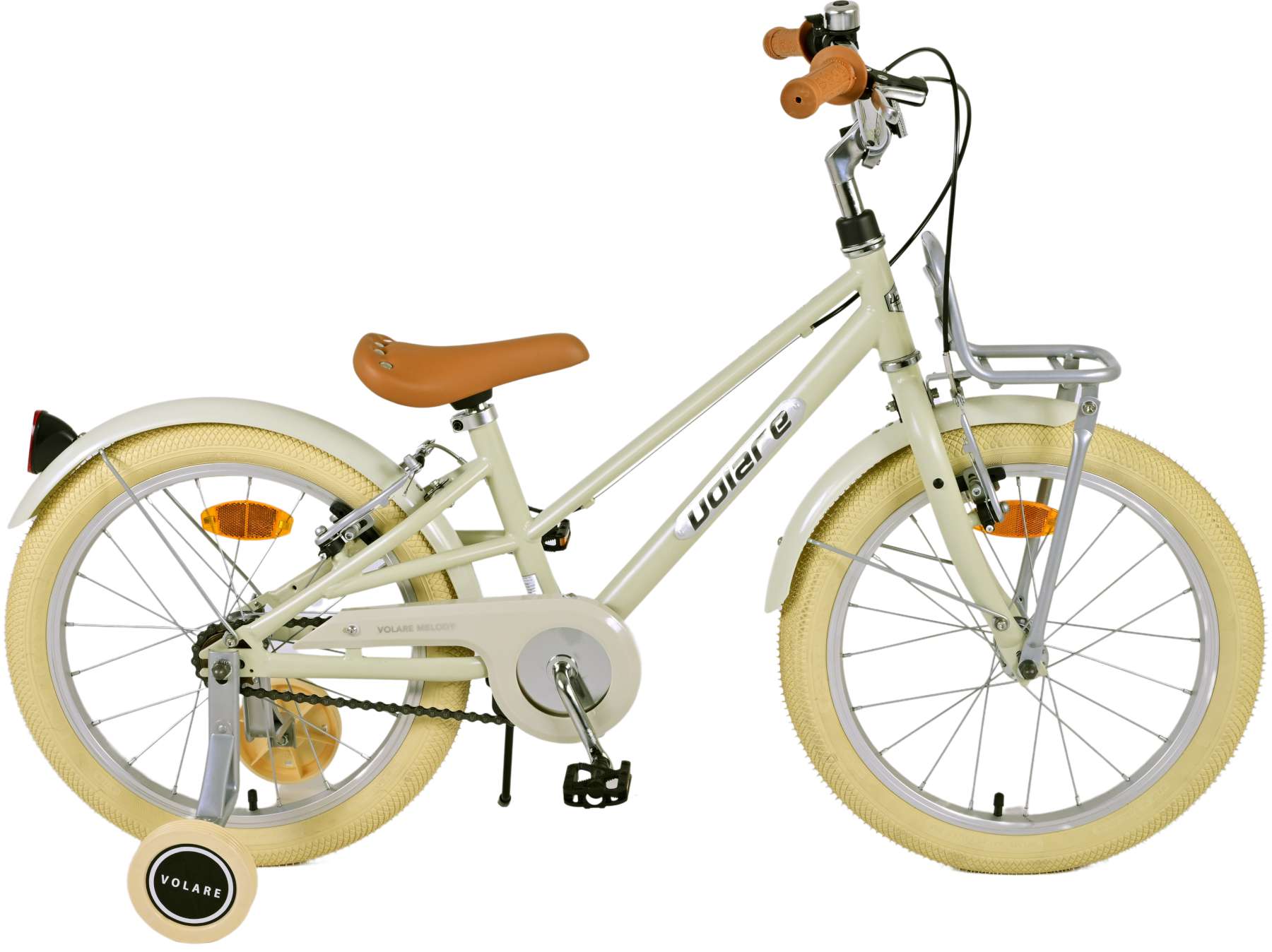 Volare - Children's Bicycle 18" - Melody Satin Sand (21871) - Leker