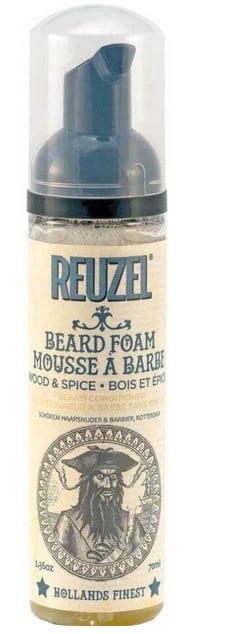 REUZEL - Beard Foam Wood and Spice 70 ml - Helse og personlig pleie