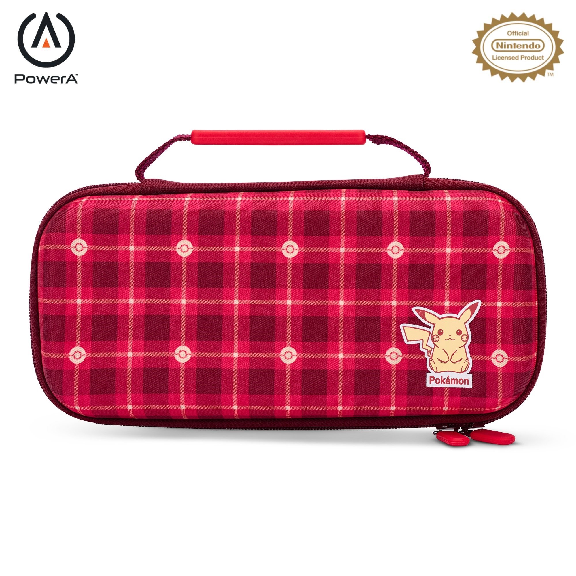 PowerA Protection Case Nintendo Switch - Pikachu Plaid - (Switch/OLED/Lite) - Videospill og konsoller